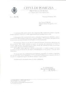 Copia di lettera elettorale