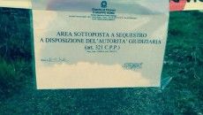 baracche area sotto sequestro
