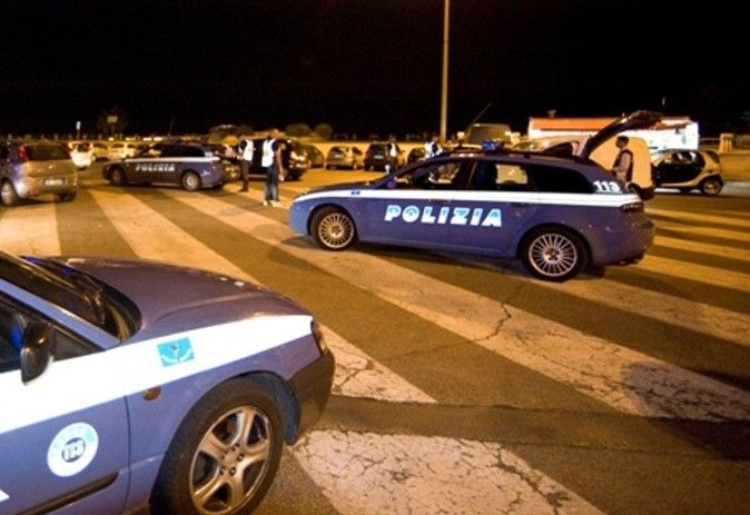 Polizia Ostia notte