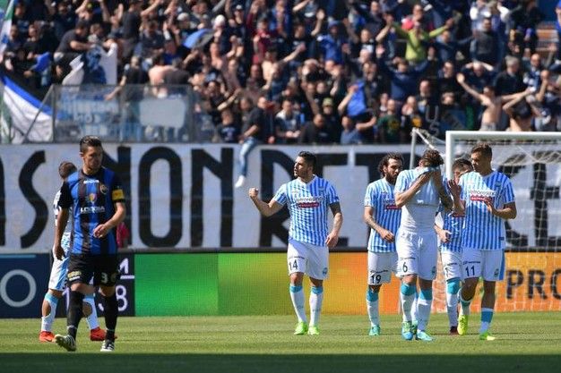 L'esultanza di Bonifazi (foto LaPresse)