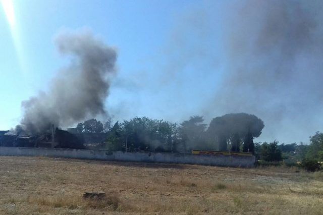 incendio eco x luglio
