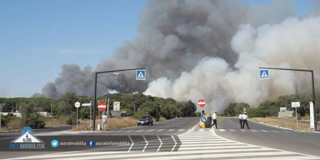incendio castel fusano