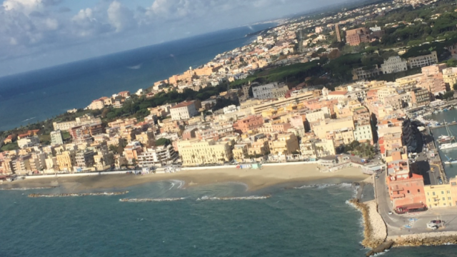 anzio dall'alto