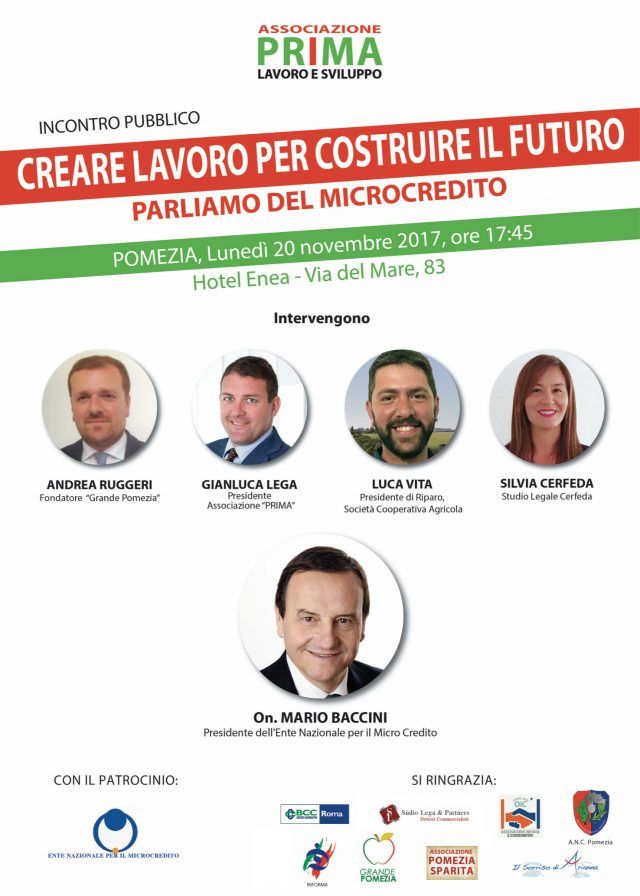 convegno lavoro e microcredito