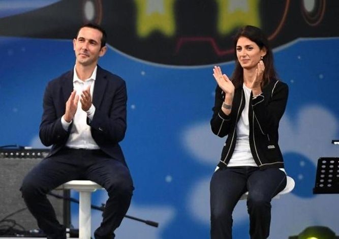 Fucci e Raggi a "Italia a 5 stelle", la kermesse grillina dello scorso settembre