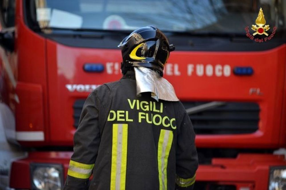 incendio Civitavecchia