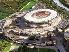 stadio della Roma a Pietralata