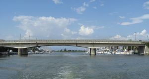 Ponte della Scafa a Fiumicino