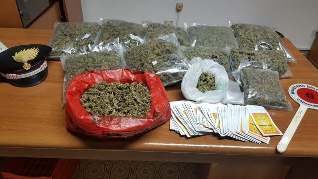 2018-12-29 LADISPOLI - SCOPERTO DAI CARABINIERI UN _GROW SHOP ILLEGALE_. foto