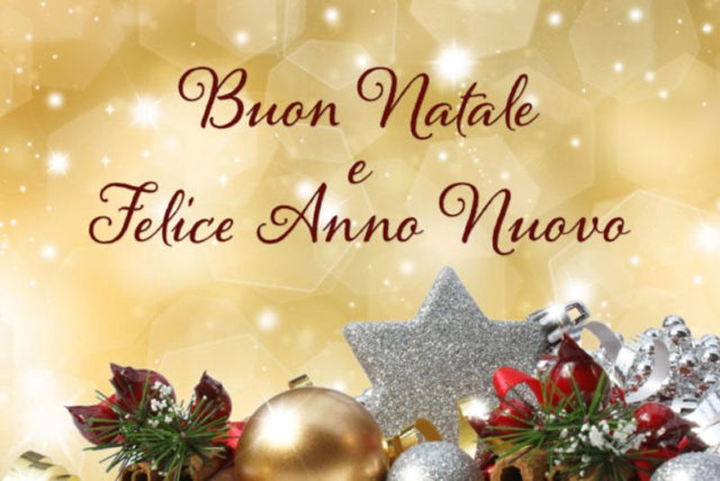 Buon Natale e Felice Anno Nuovo