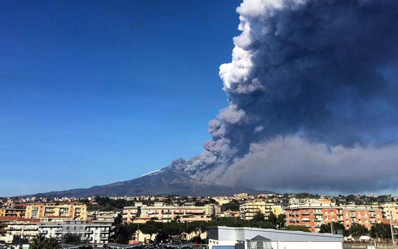 Etna Terremoto Catania