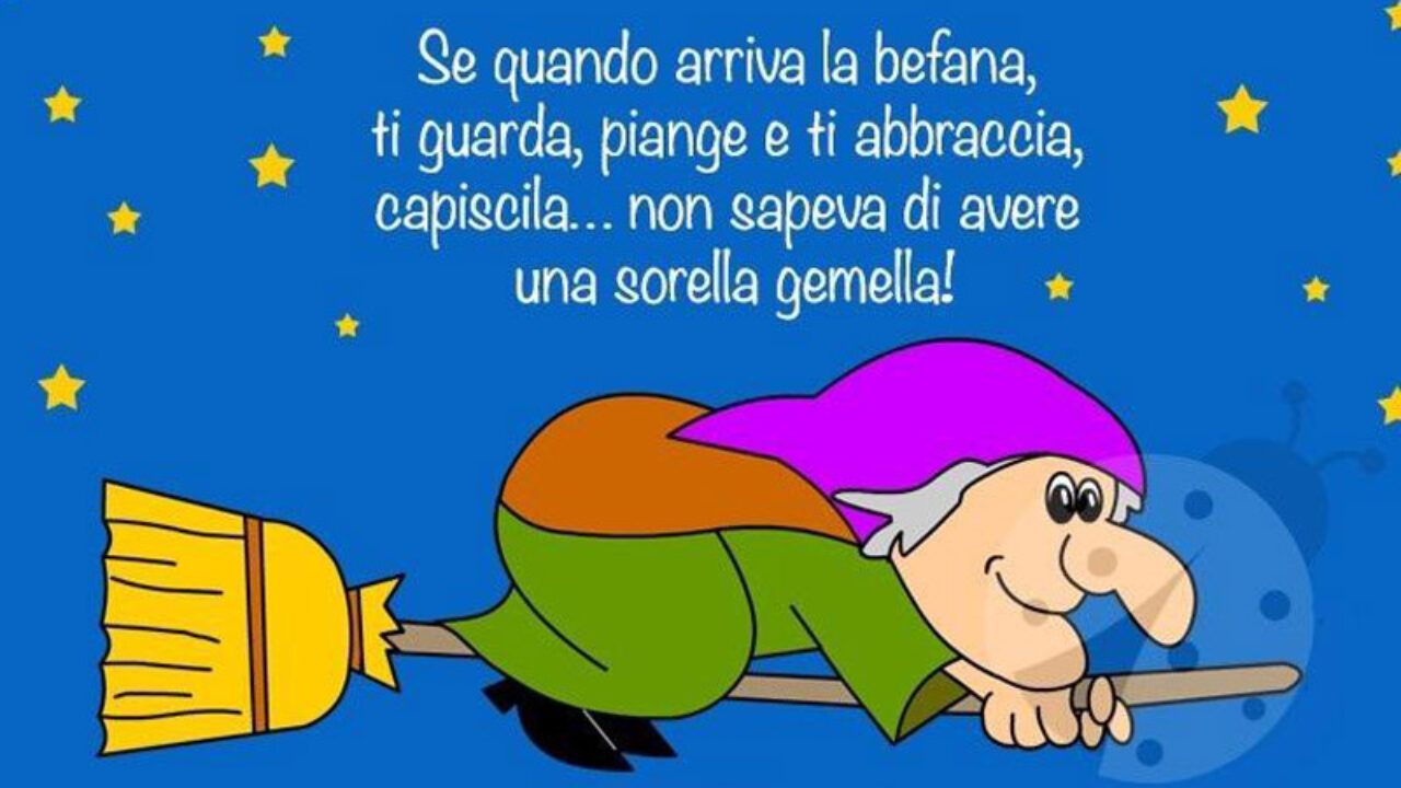 Auguri Buona Befana 2020: le migliori frasi, immagini animate e GIF da  mandare su WhatsApp