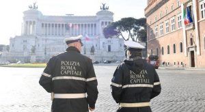 blocco traffico Roma