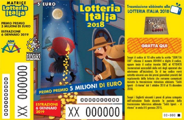 Risultati immagini per LOTTERIA ITALIA FRASCATI