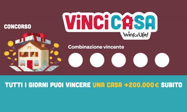 Estrazione Vinci Casa 14 febbraio 2020 Estrazione Vinci Casa 14 febbraio 2020