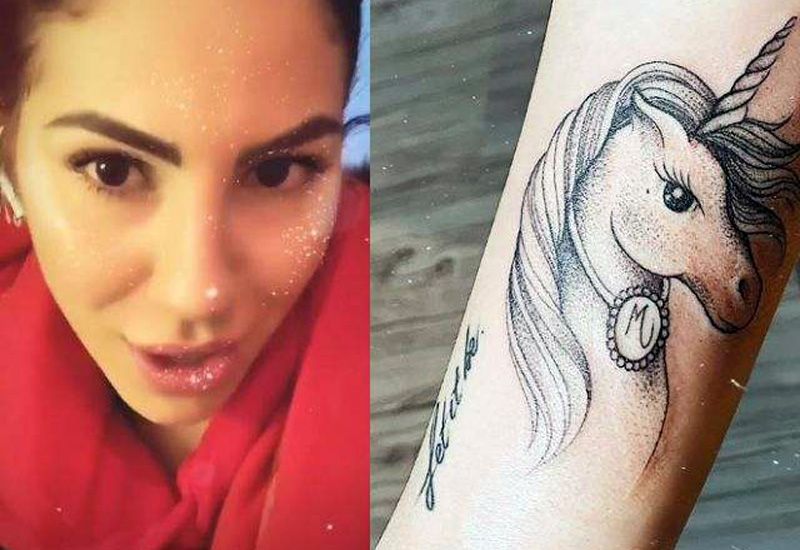Giulia De Lellis tatuaggio