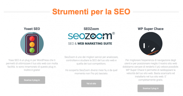 siti web