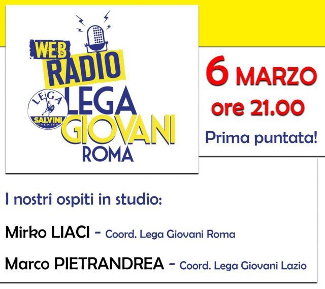 Lega Giovani Roma - web radio