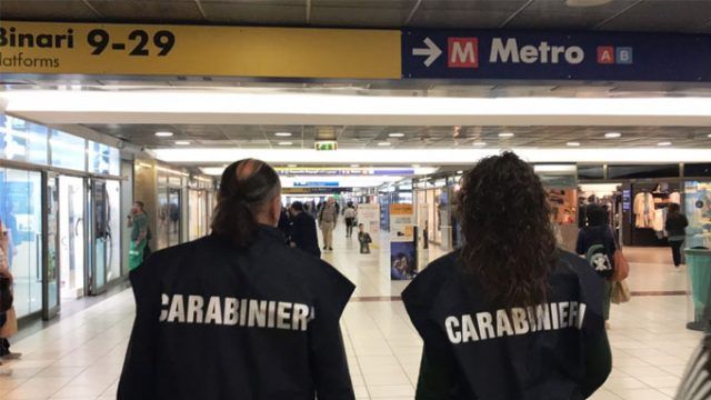 carabinieri roma termini
