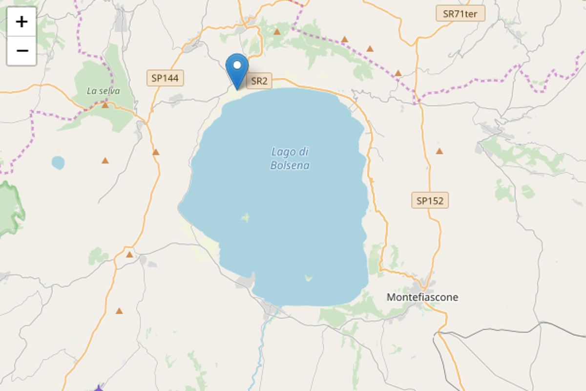 terremoto lago bolsena