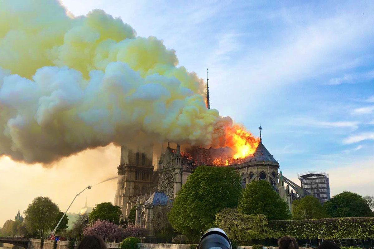 Incendio Notre Dame (Parigi)