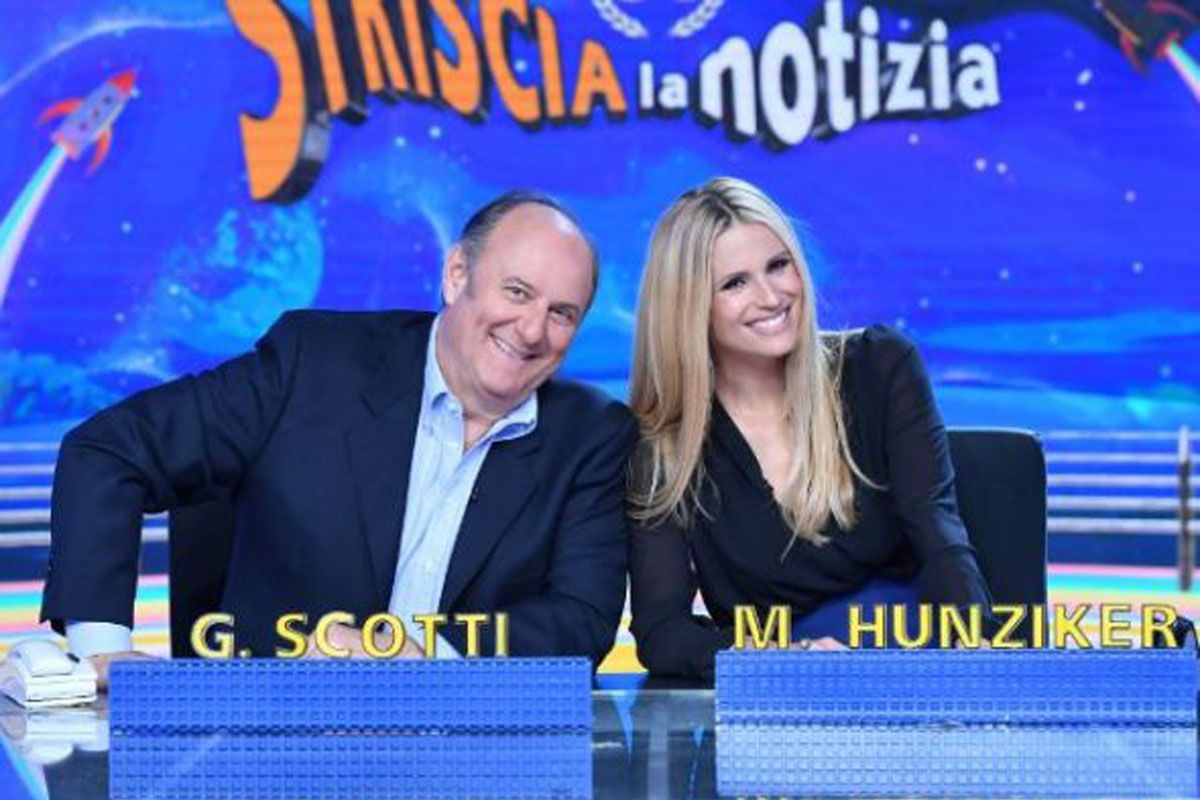 Michelle Hunziker e Gerry Scotti