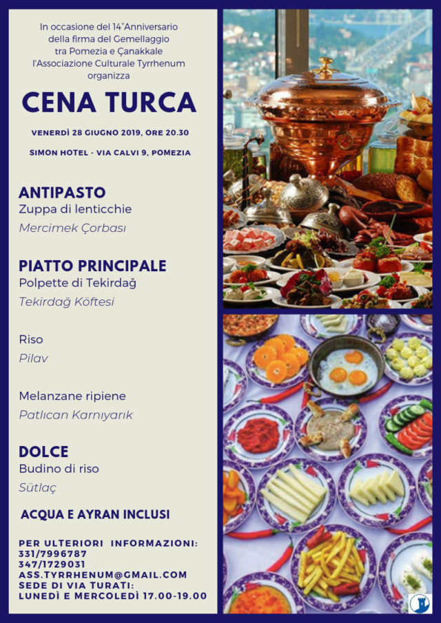 Locandina Cena Turca