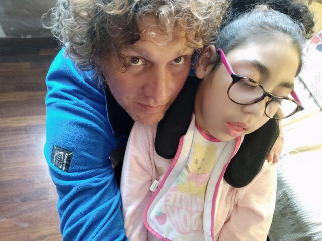 Aida e papà Tiziano