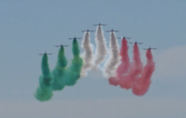 Frecce Tricolori Roma 26 novembre 2021