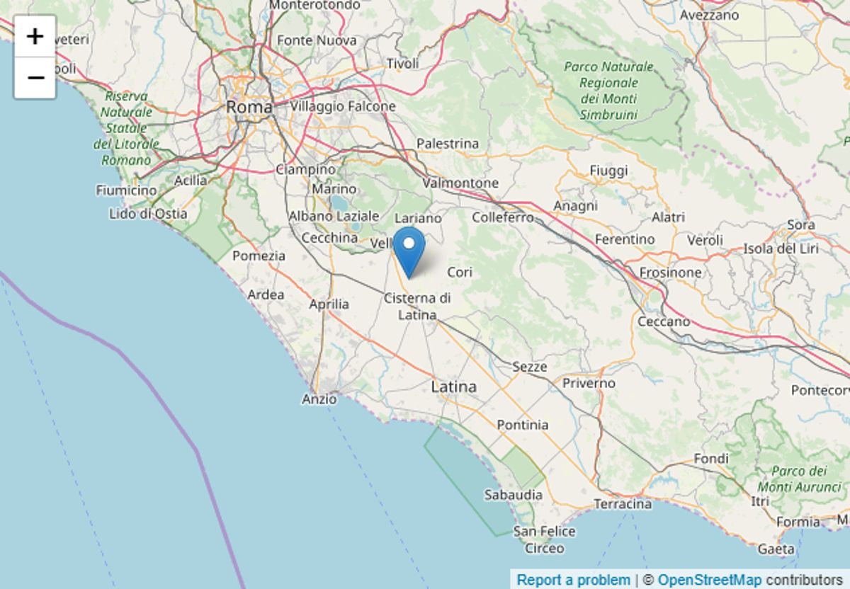 terremoto cisterna