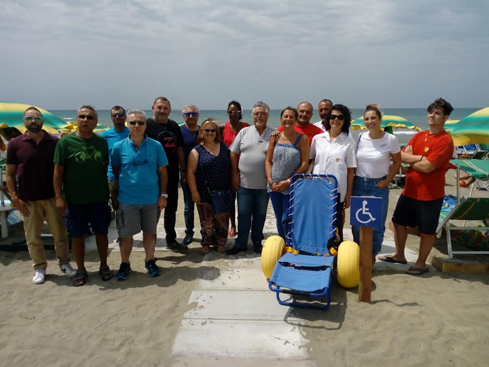 spiaggia dell'inclusione ardea