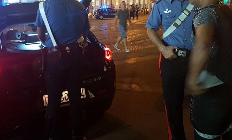 carabinieri aggressione termini