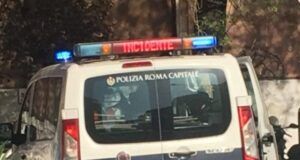 polizia locale incidente