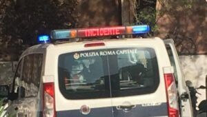 polizia locale incidente