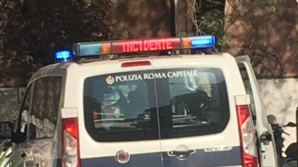 polizia locale incidente