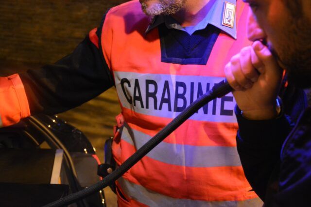 carabinieri alcol test