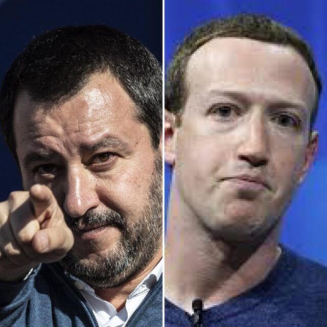 facebook salvini zuckerberg
