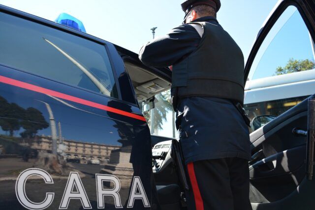 Una pattuglia dei Carabinieri