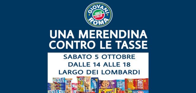 una merendina contro le tasse