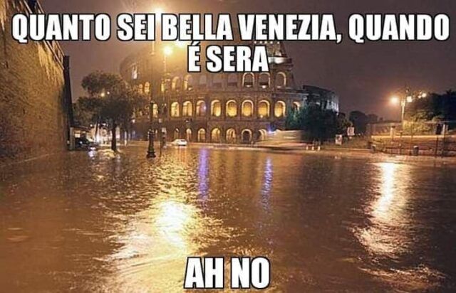 allagamenti: Roma come Venezia