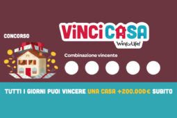 VinciCasa combinazione vincente oggi