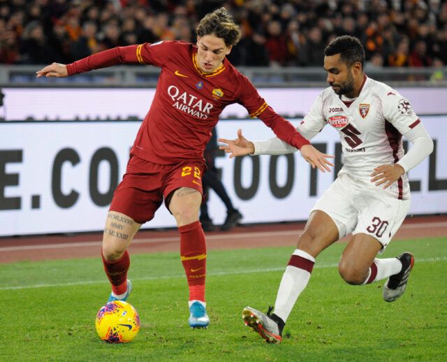 Roma vs Torino. Stadio olimpico di Roma 05.01.2020.