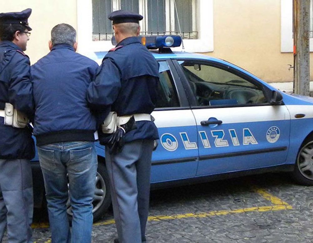 arresto polizia latina
