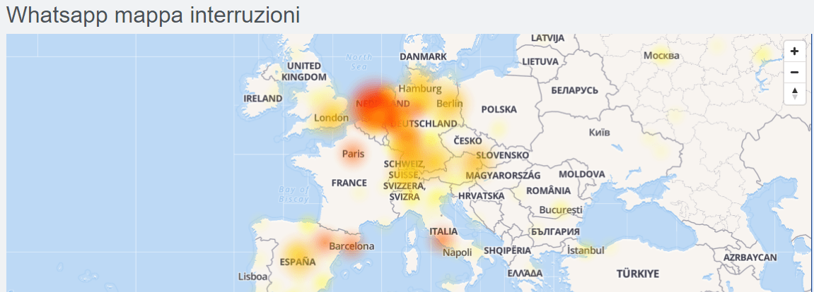 whatsapp non funziona