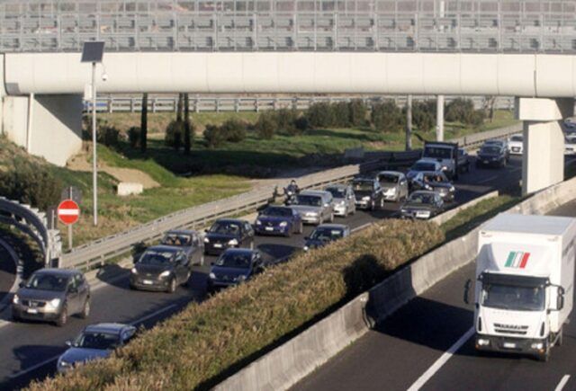 roma-fiumicino traffico