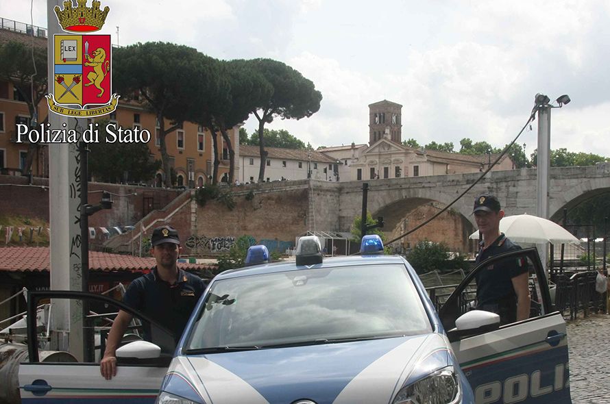 polizia trastevere