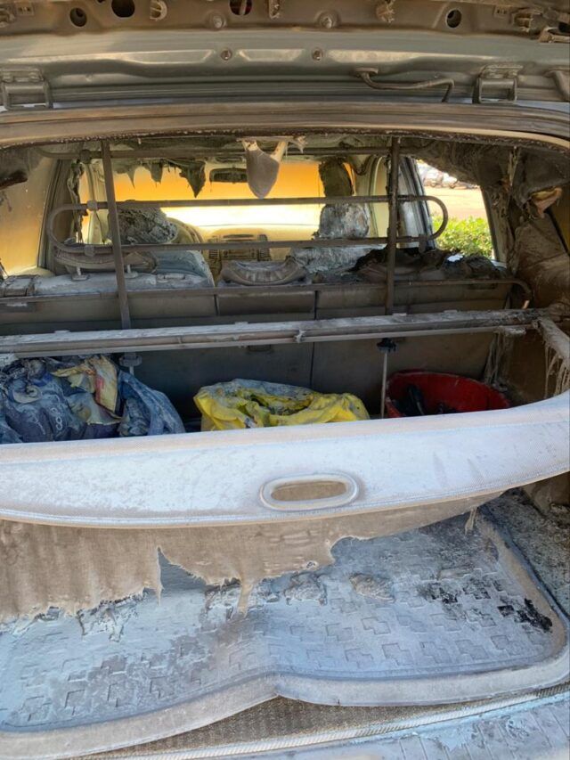 auto a fuoco Tarantino