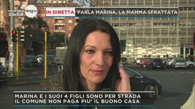marina sfrattata