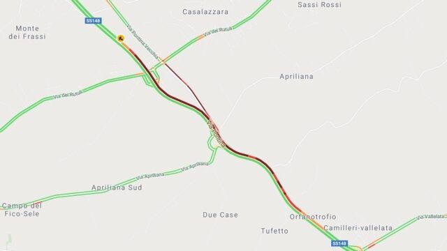 traffico pontina