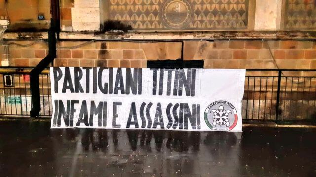 casapound ostia foibe